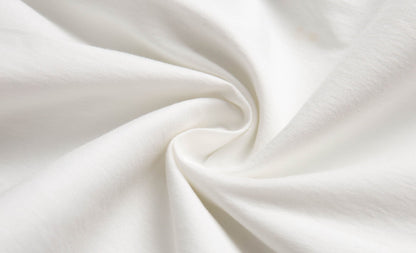 White - Vintage Slim-Fit Waist Dress