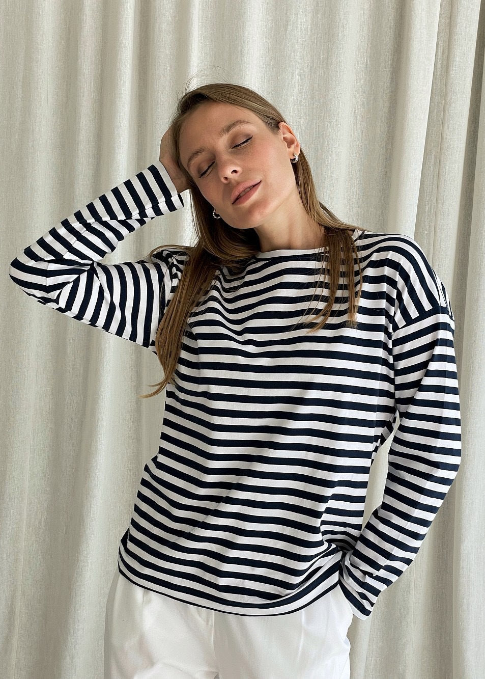 Harborline Stripe - Long Sleeve Breton Top