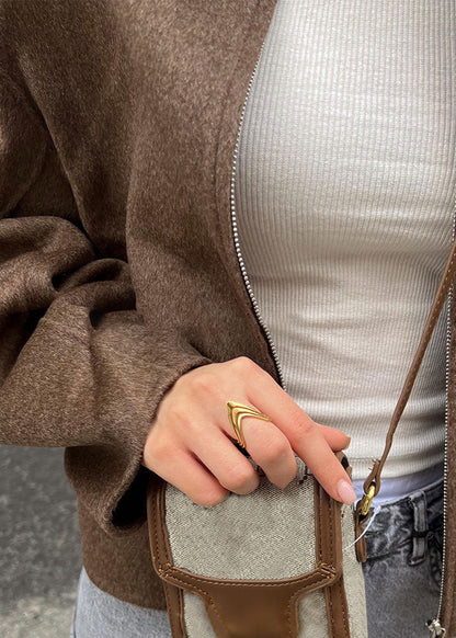 Noelle – Zip-Front Wool Jacket