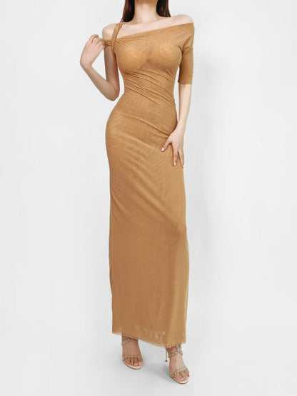 Khaki – Sexy Slim Fit Bodycon Dress