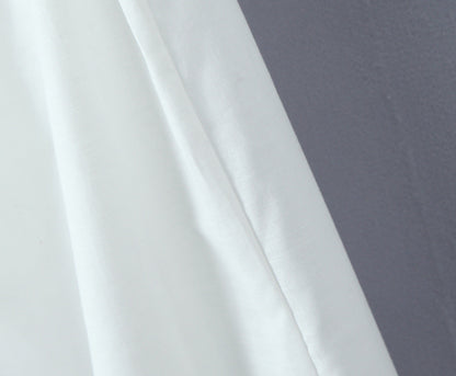 White – Sexy Sleeveless Cardigan Dress