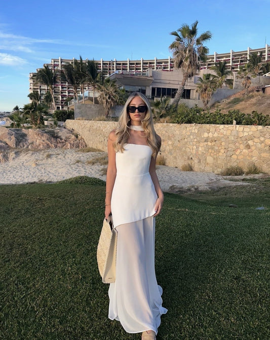 Valerie | Asymmetrical Maxi Dress