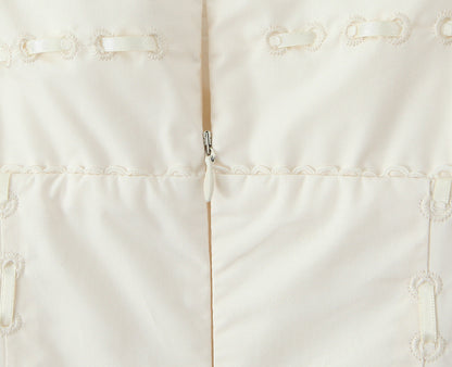 Apricot – Elegant Slim-Fit Waist Dress