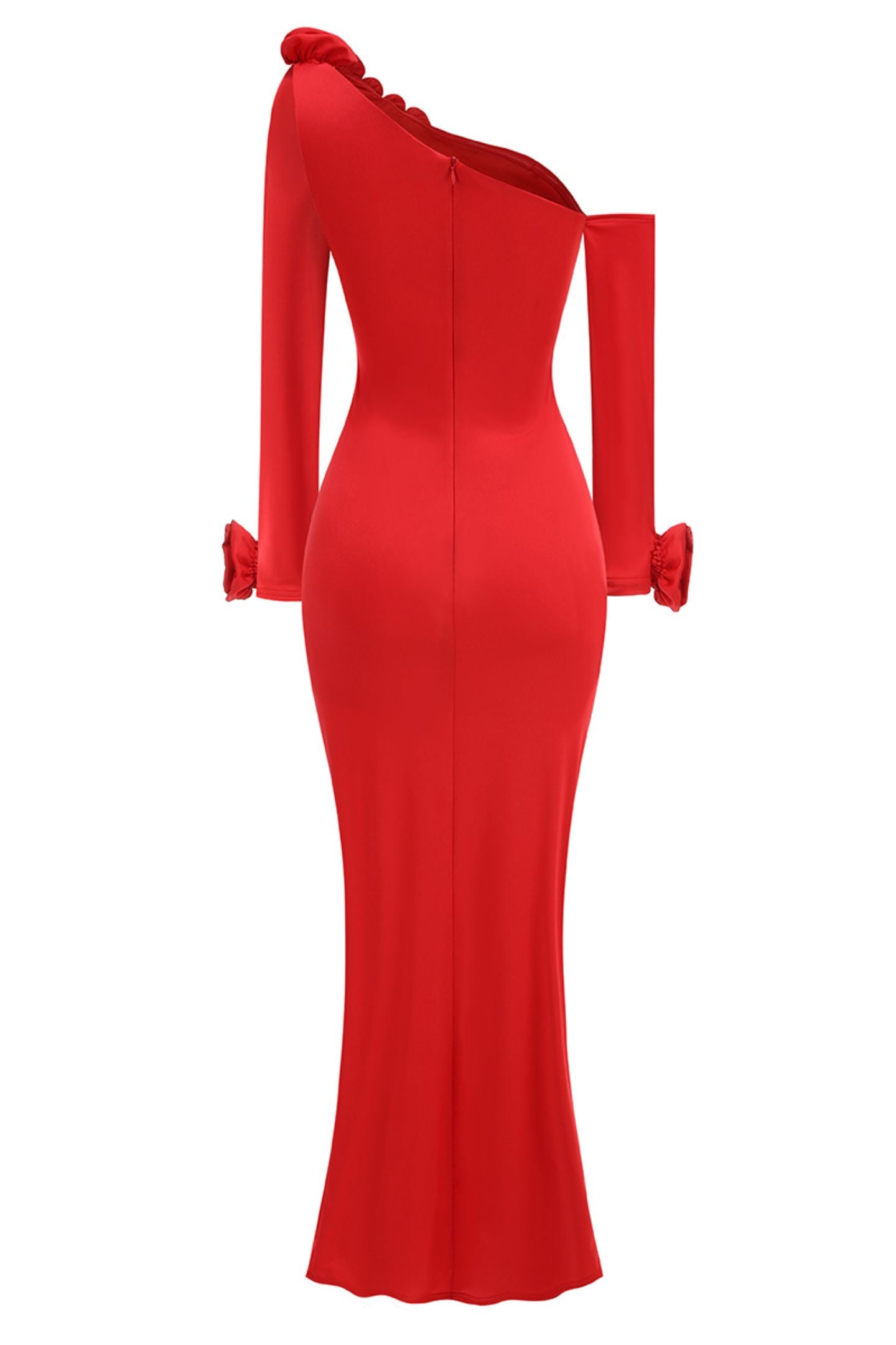 Gabrielle Floral One Shoulder Maxi Dress