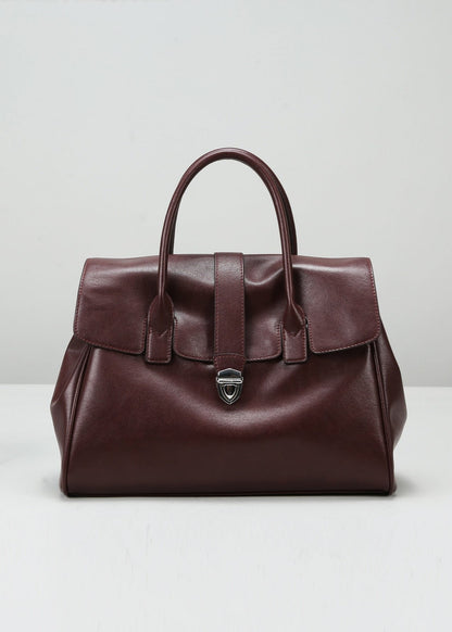 Isabella - Large Top-Handle Tote Bag