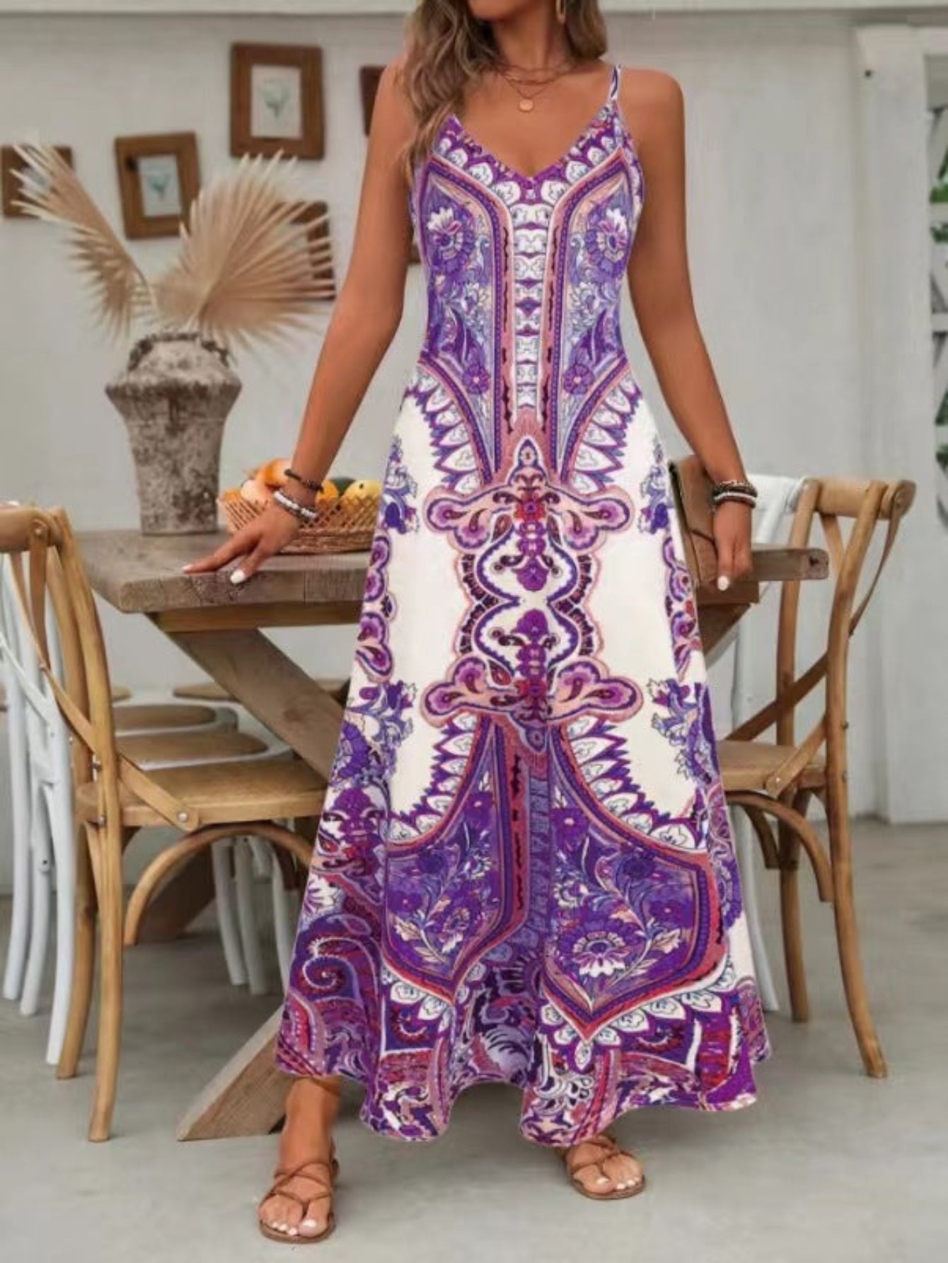 Mireille | Sleeveless Maxi Dress