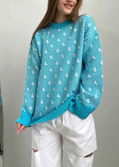 Nautical Charm Knit Sweater