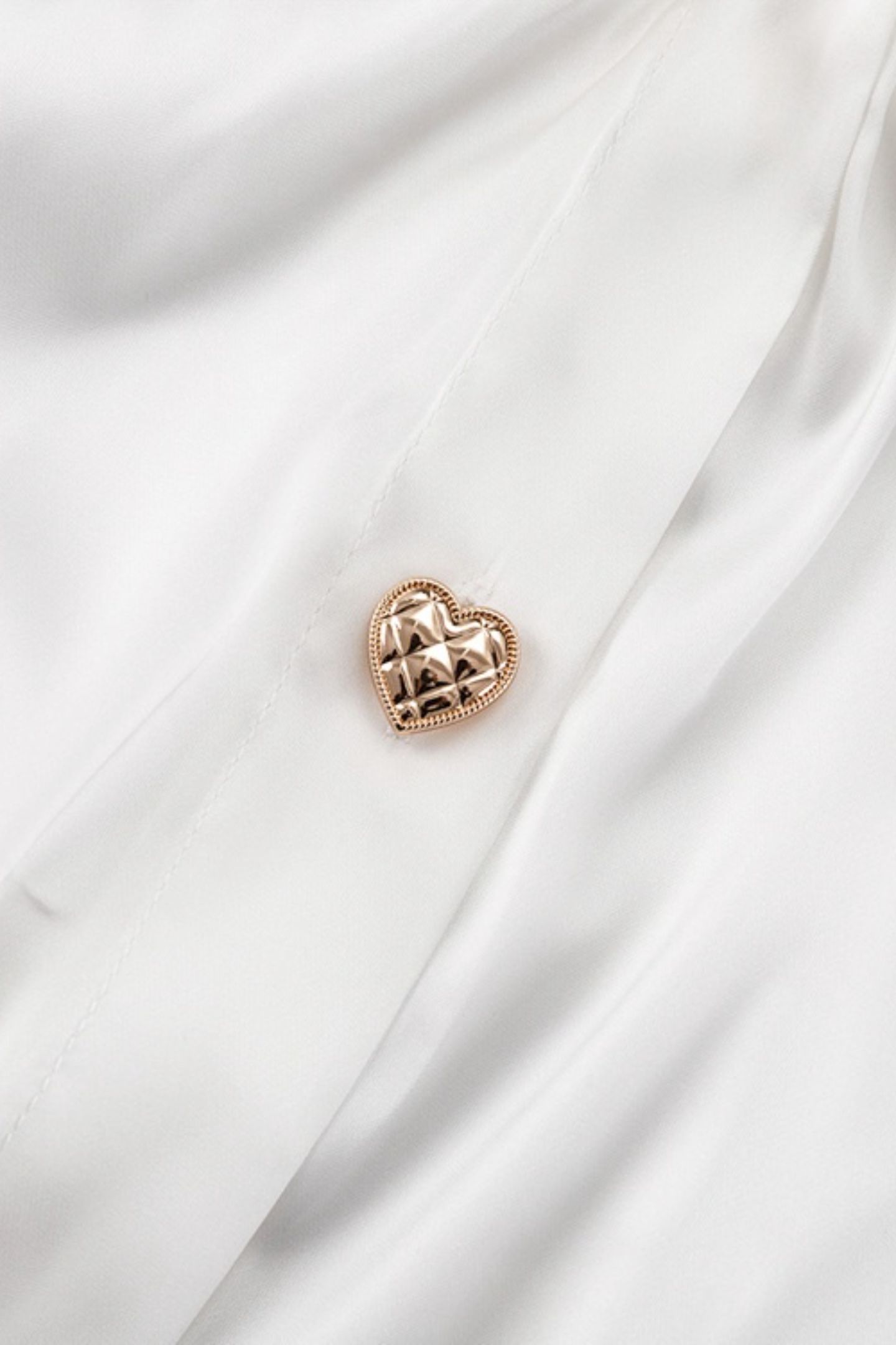 Bradley Tie Neck Satin Mini Shirt Dress