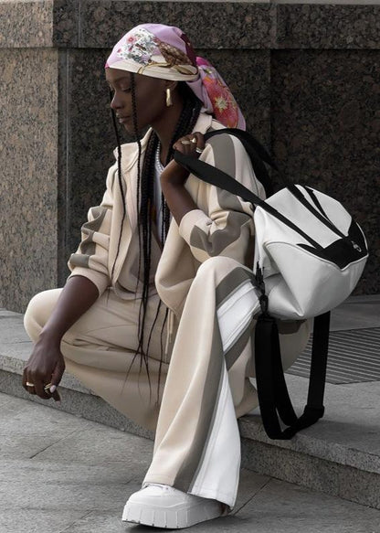 Luxe Contrast Track Set - Bold Streetwear Style