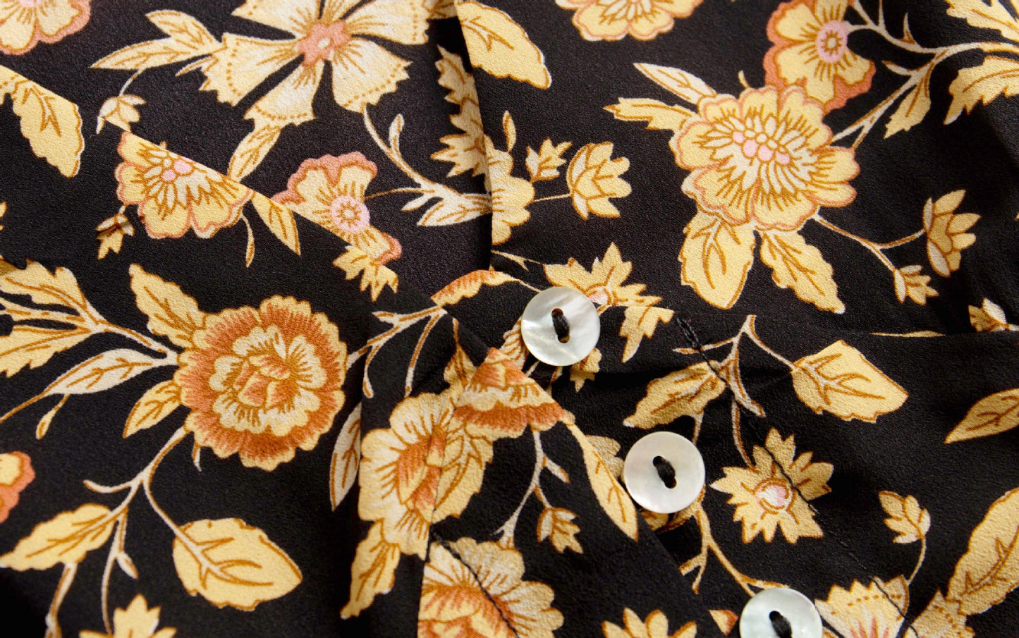 Floral – Vintage Slim-Fit A-Line Dress