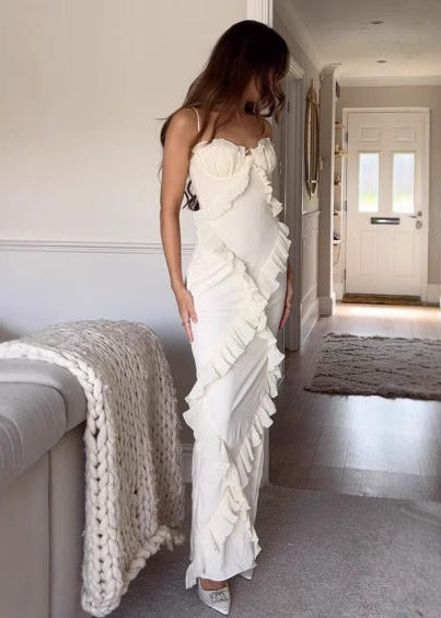 Seraphina - Ruffled Corset Gown