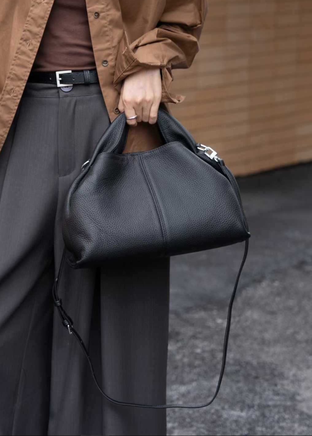 Mila - Soft Ruched Handbag