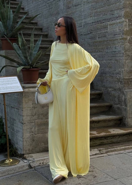 Sunrise - Three-Piece Jersey Lounge Set