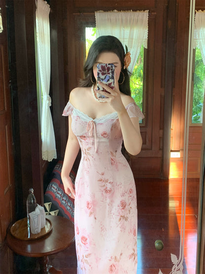 Bold Rose Leopard Dress Ruched Bodycon Fit for a Fierce Look