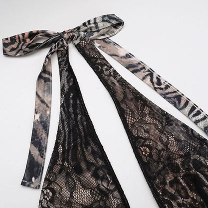 Halter v neck leopard print slit ruffle maxi dress