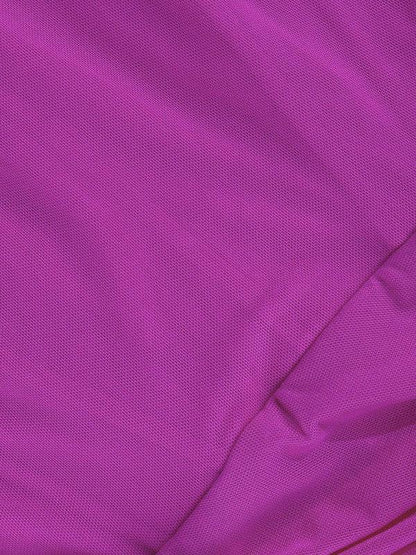 Pink Tube High Slit Sheath Maxi Dress