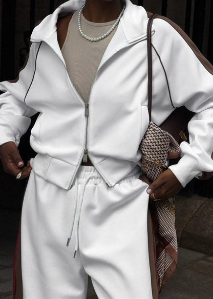Luxe Contrast Track Set - Bold Streetwear Style