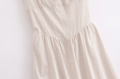 Off-White - Casual Vacation Tank Dress