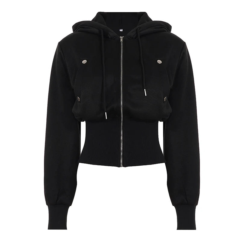 Dhanvi Slim Fit Zip Hoodie