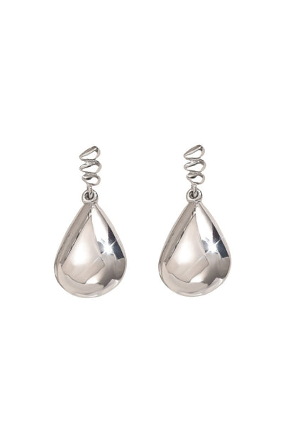 Tear Shape Drop Earrings