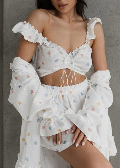 Amora - Heart Print Lounge Set