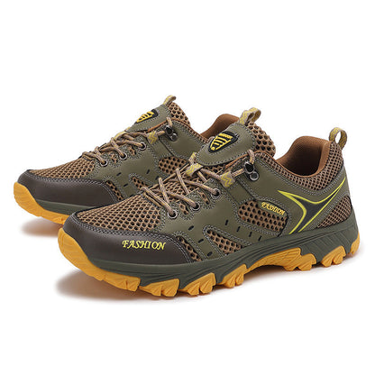 Women's Breathable Mesh Running Sneakers With Secure Lace Up Fit