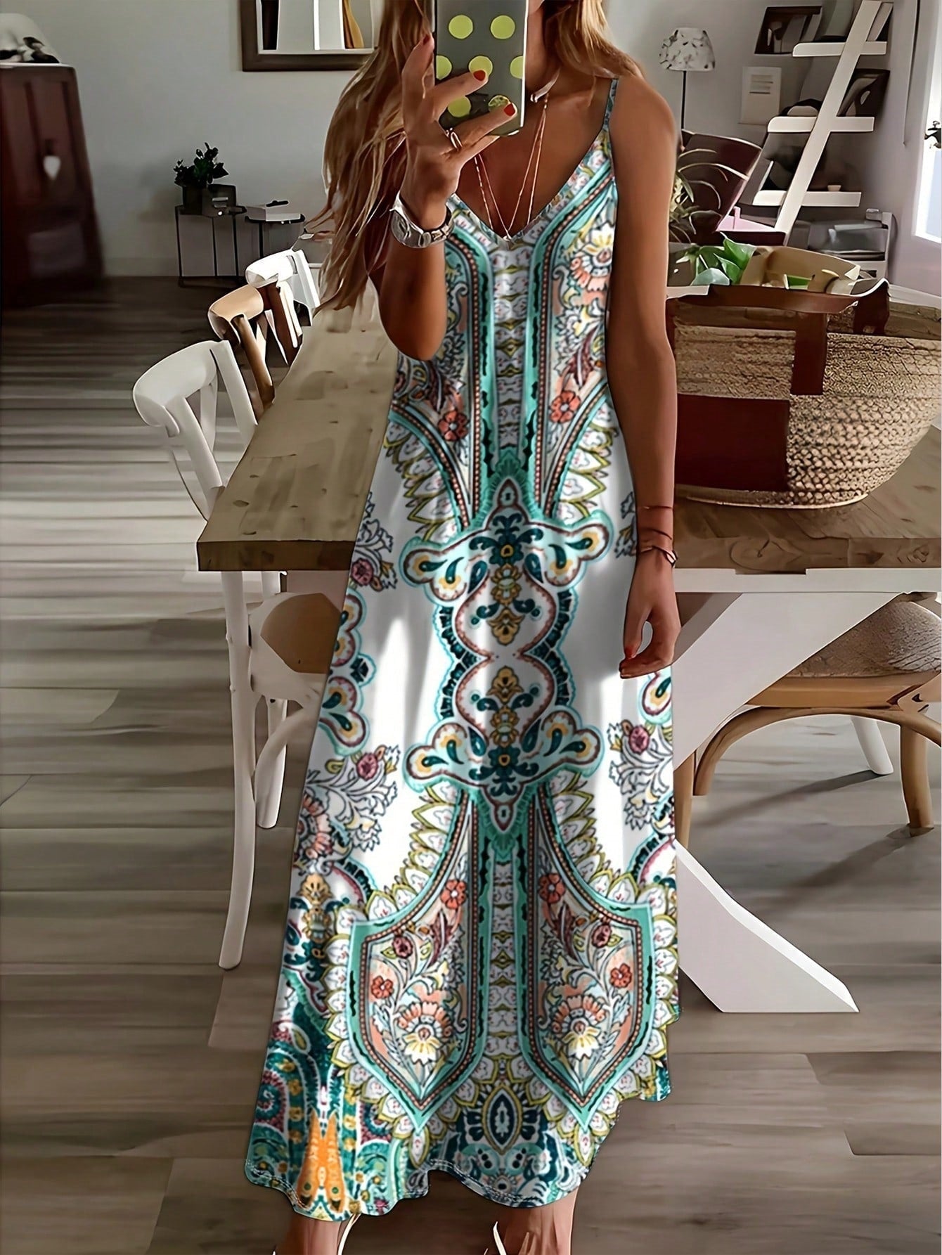 Mireille | Sleeveless Maxi Dress