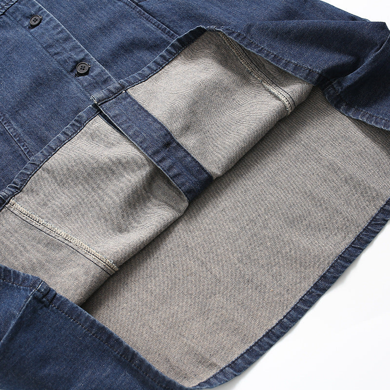 Blue – Relaxed Fit Elegant Denim Dress