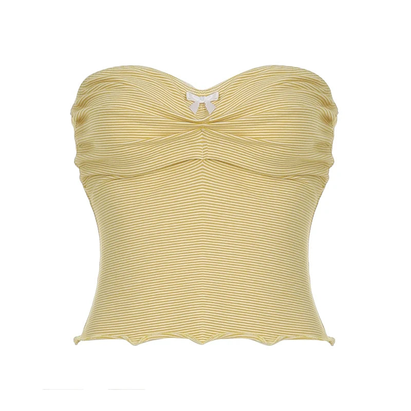 Cadence Strapless Crop Top