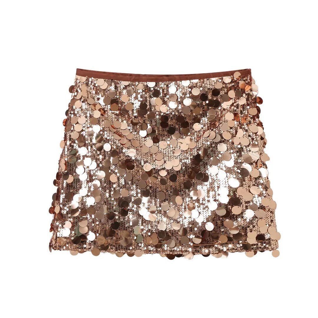 Mallory | Sparkling Sequin Skirt