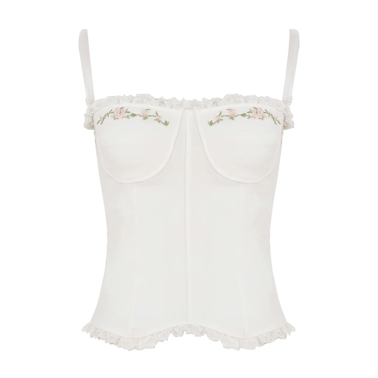 Nikita Floral Lace Corset Top