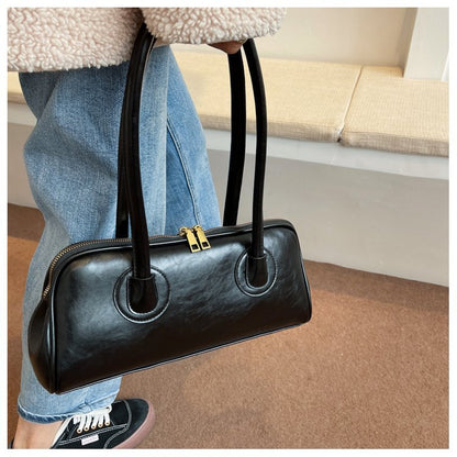 Structured Vintage Shoulder Bag