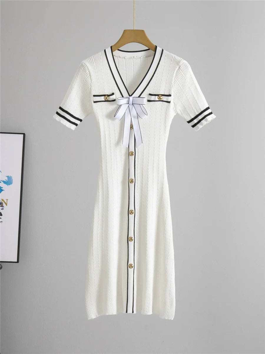White – Slim Fit Bodycon Dress