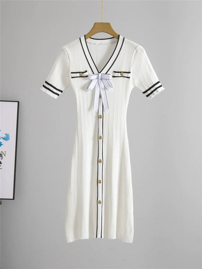 White – Slim Fit Bodycon Dress