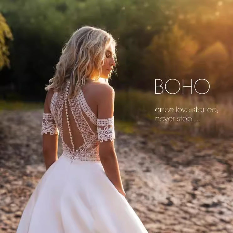 Lace Mermaid Slim Fit Wedding Dress