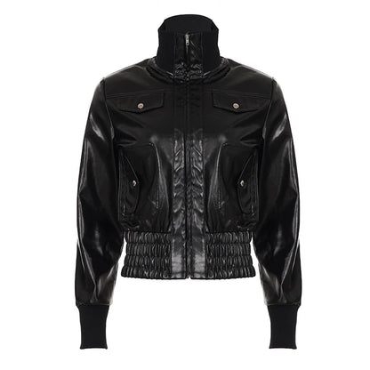 Liv Patchwork Moto Jacket