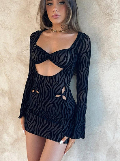Marilyn Cutout Bodycon Dress