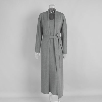 Xandria Knitted Lounge Dress Set