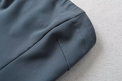 Gray – Sexy Strapless Tube A-Line Dress