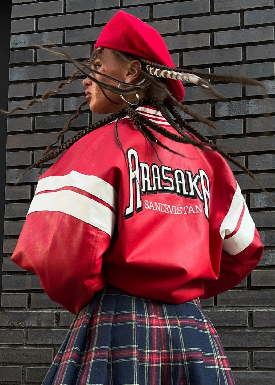Retro Varsity Bomber Jacket