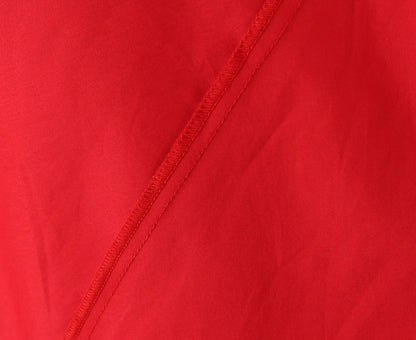 Red - Backless Halter Bodycon Dress