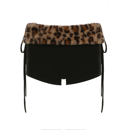 Avalon Leopard Ruched Short Set