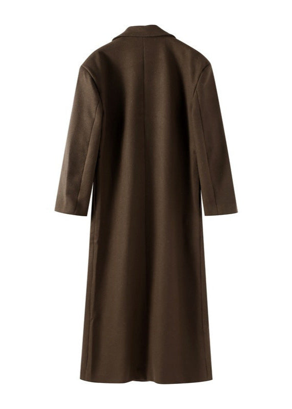 Victoria - Double-Breasted Wool Overcoat