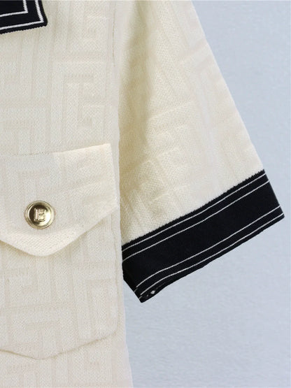 Apricot – Elegant Slim-Fit Socialite Dress