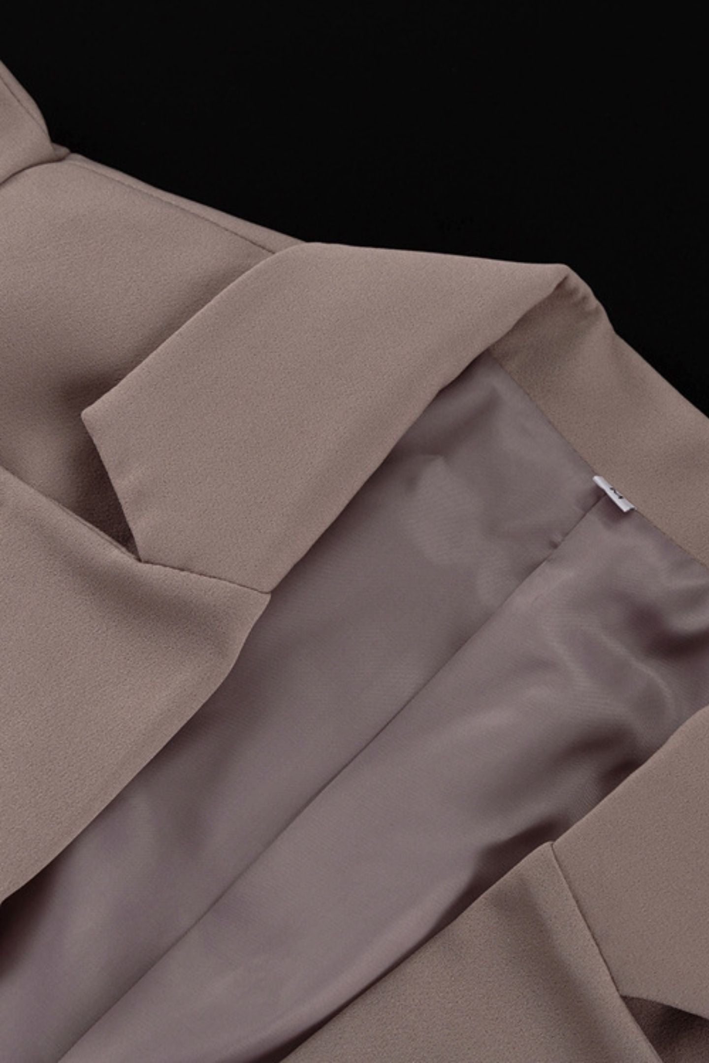 Victoria Deep V-neck Blazer & Mini Skirt Set