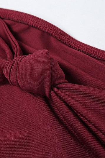 Ophelia Asymmetrical Ruffle Tiered Maxi Dress