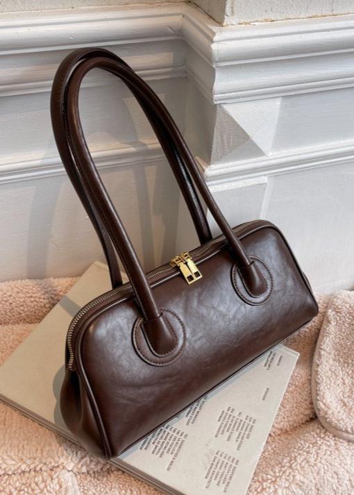Structured Vintage Shoulder Bag