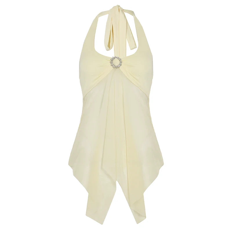 Nava Cropped Mesh Vest
