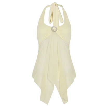 Nava Cropped Mesh Vest