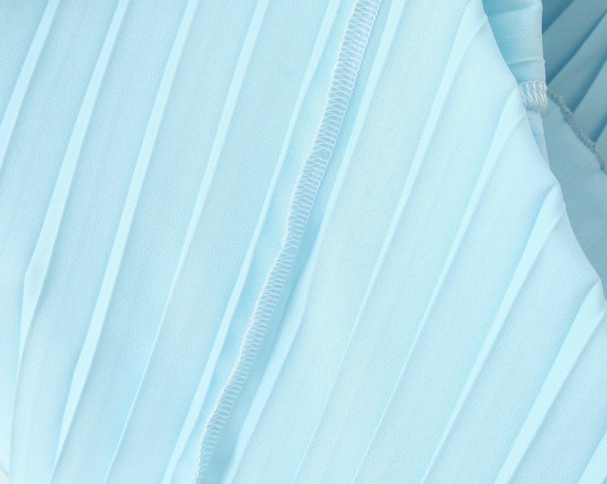 Blue – Strapless Slim-Fit Bodycon Dress